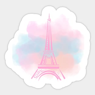 ysadinda_ Paris n Pink Sticker